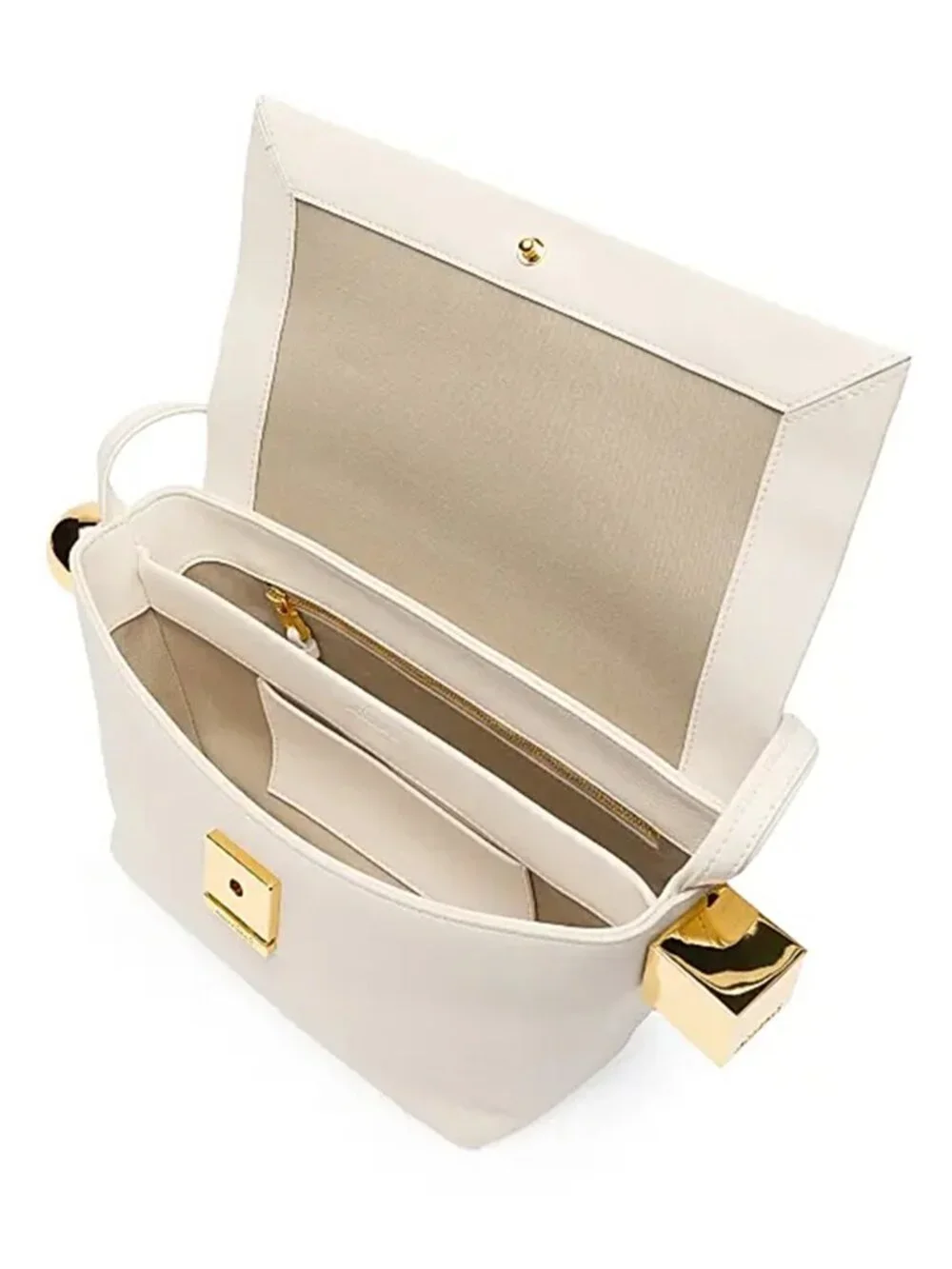 NWT Jacquemus Le Rond Carré Leather Shoulder Bag - Picture 5 of 14